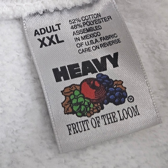 Vintage 90s Minnesota Sweatshirt Mens XXL Crewneck White I Survived Cold Winter - Picture 2 of 6